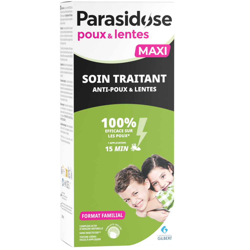 Parasidose lotion anti poux et lentes - 100% efficace en 5 minutes